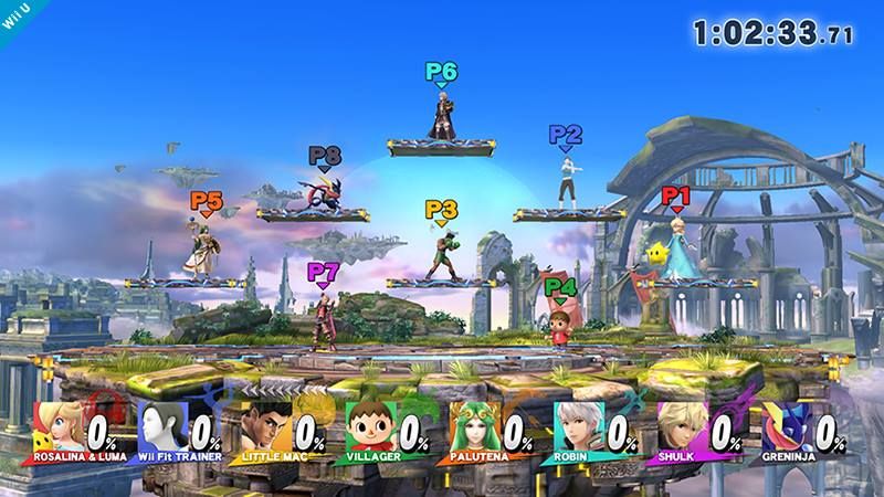 Illustration de l'article sur Jusqu'à 8 joueurs en même temps dans Super Smash Bros. for Wii U