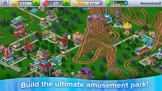 Illustration de l'article sur RollerCoaster Tycoon 3 désormais disponible sur iOS