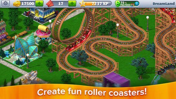 Illustration de l'article sur RollerCoaster Tycoon 3 désormais disponible sur iOS
