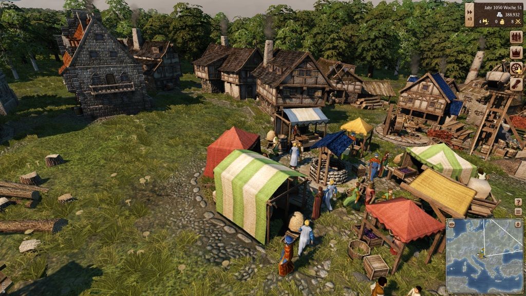 Illustration de l'article sur Grand Ages: Medieval est disponible sur PS4 et PC