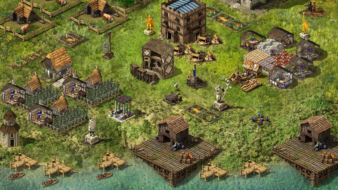 Illustration de l'article sur Stronghold porté avec succès sur Nokia 3310