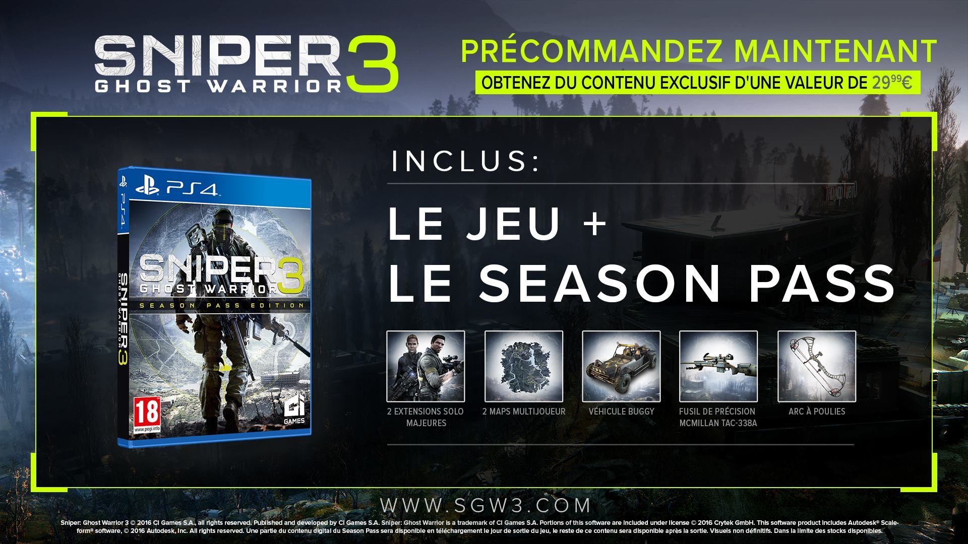 Illustration de l'article sur 10 choses � savoir sur Sniper Ghost Warrior 3