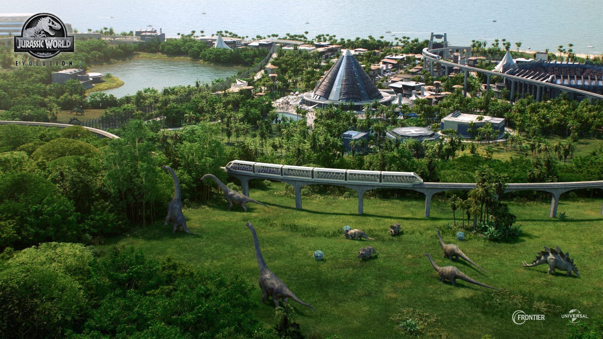 Illustration de l'article sur Jurassic World Evolution