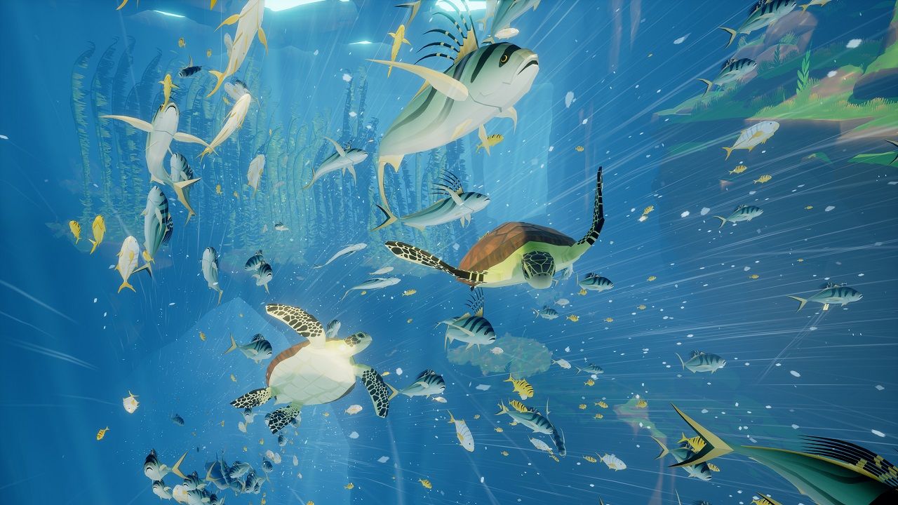 Illustration de l'article sur Abzû est disponible sur Switch