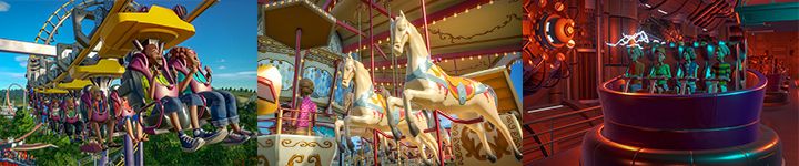 Illustration de l'article sur Planet Coaster - La Magnificent Rides Collection arrive