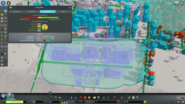 Illustration de l'article sur Cities: Skylines Campus - DLC