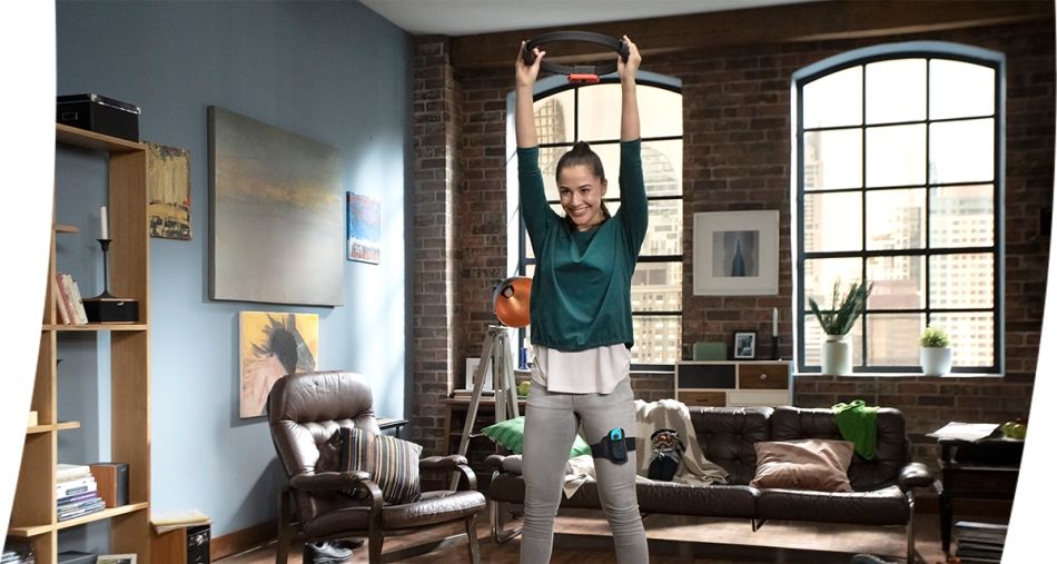 Illustration de l'article sur Ring Fit Adventure