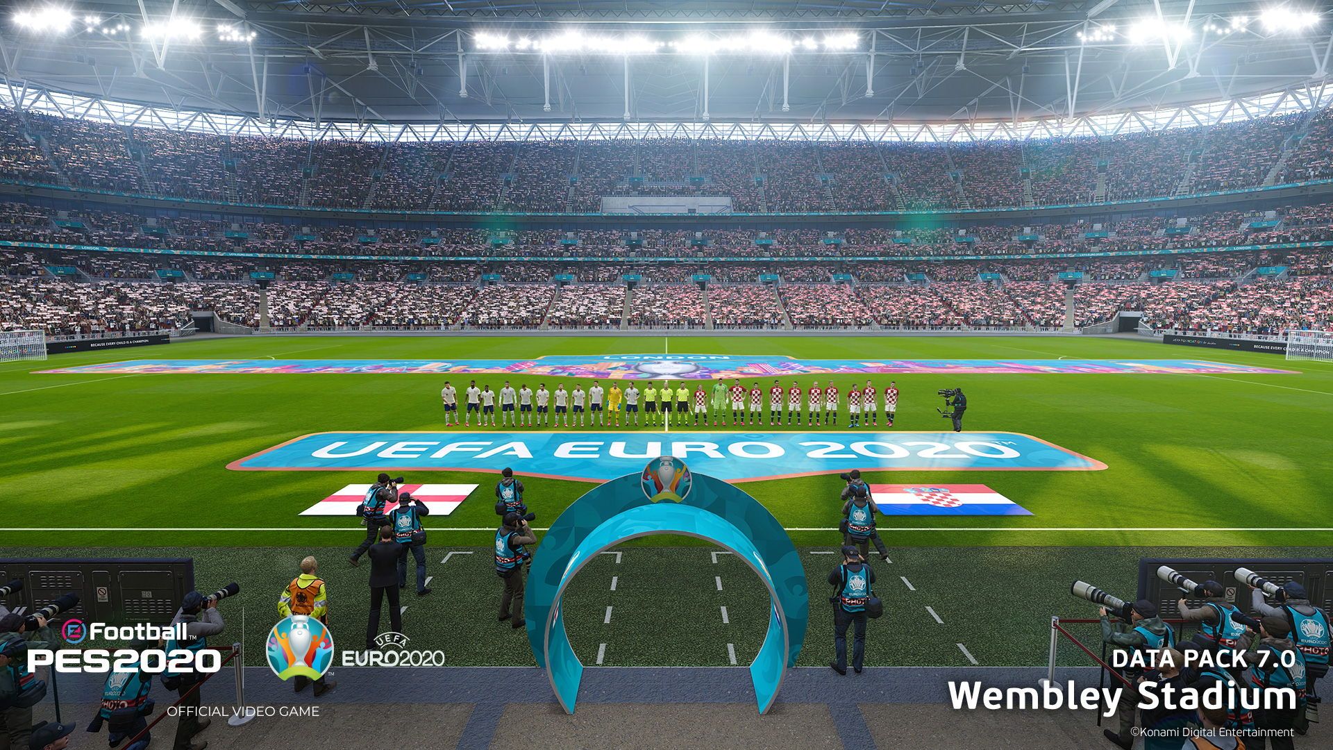 Illustration de l'article sur eFootball PES 2020 : mise-à-jour UEFA EURO 2020
