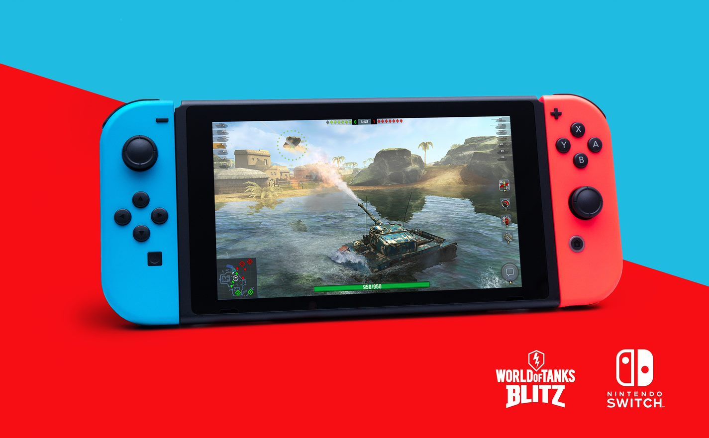 Illustration de l'article sur World of Tanks Blitz sortsur la Nintendo Switch
