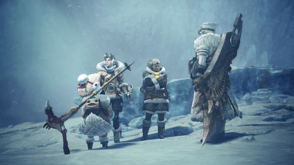 Illustration de l'article sur Mise  jour gratuite majeure deMonster Hunter World : Iceborne