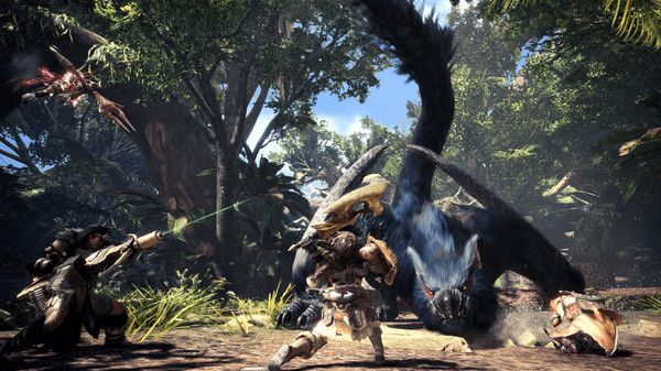 Illustration de l'article sur Mise à jour gratuite majeure deMonster Hunter World : Iceborne