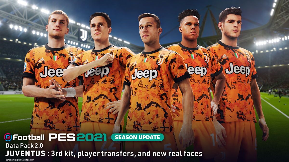 Illustration de l'article sur eFootball PES 2021 SEASON UPDATE Data Pack 2.0