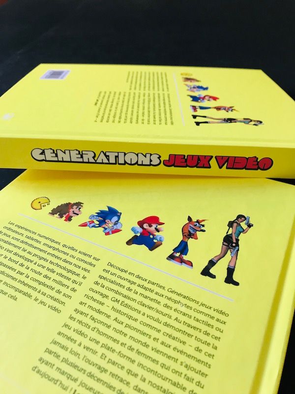 Illustration de l'article sur Le livre GénérationsJeux Vidéo sort aujourd'hui