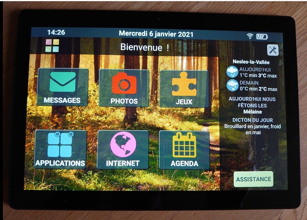 Illustration de l'article sur Facilotab : nouveaux designset un modèle Android 10