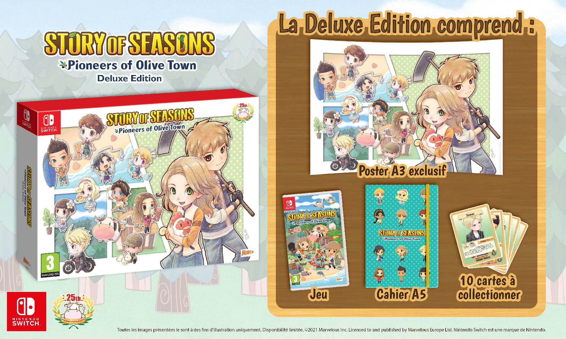 Illustration de l'article sur Story of Seasons :Pioneers of Olive Town
