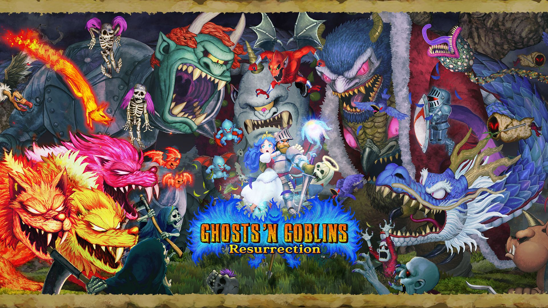 Illustration de l'article sur Capcom Arcade Stadium et modeGhosts ‘n Goblins Resurrection