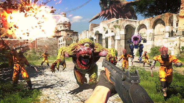 Illustration de l'article sur Serious Sam 4 s’ouvre aux mods du Steam Workshop