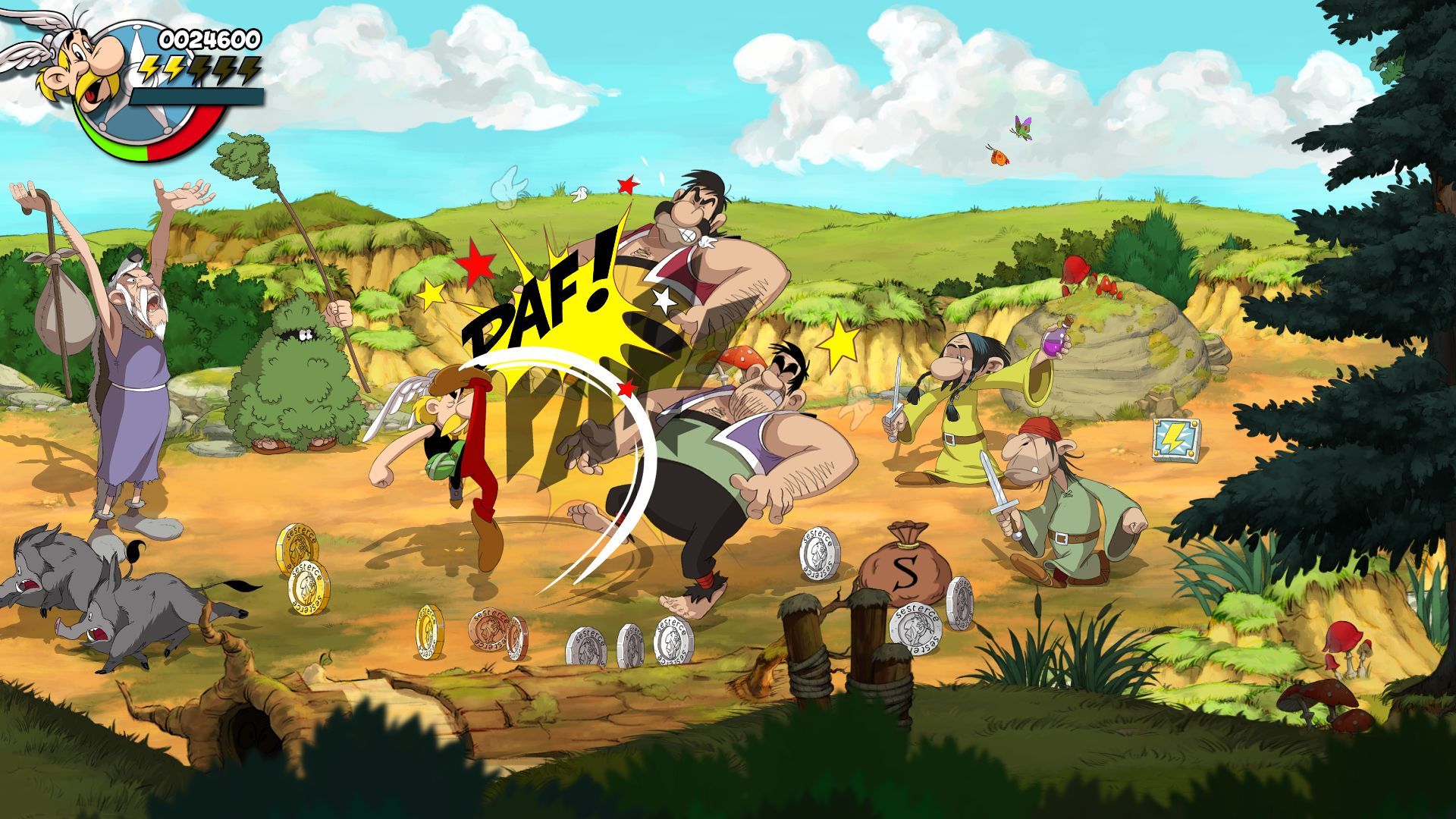 Illustration de l'article sur Microids dévoile Astérixet Obélix : Baffez-les Tous !