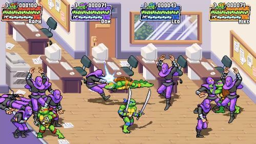 Illustration de l'article sur Teenage Mutant Ninja Turtles:Shredder’s Revenge sur Switch