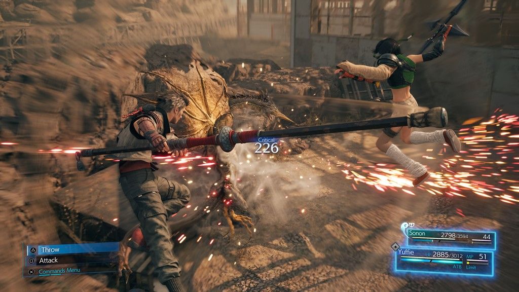 Illustration de l'article sur FF7 Remake Intergradesort sur PlayStation5 !