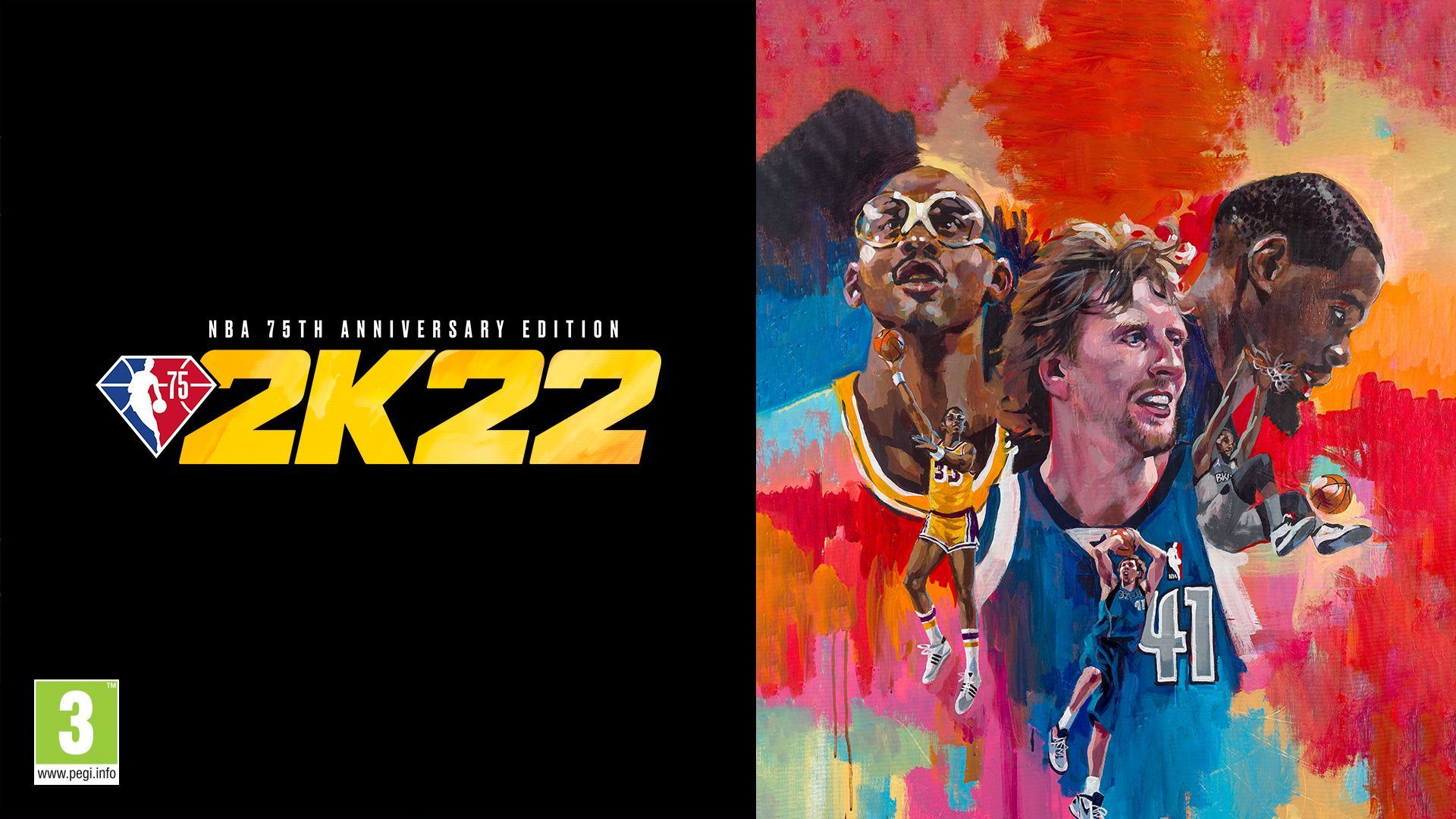 Illustration de l'article sur NBA 2K22 : Luka Doncic et 3 l�gendes NBA en couverture