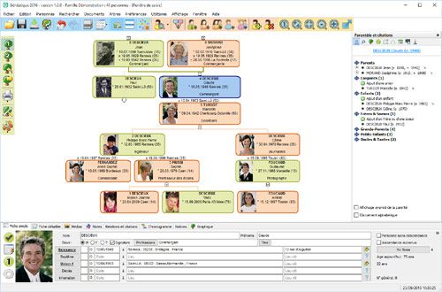 Illustration de l'article sur Généalogie: explorez vos originesavec Généatique 2022 sur PC