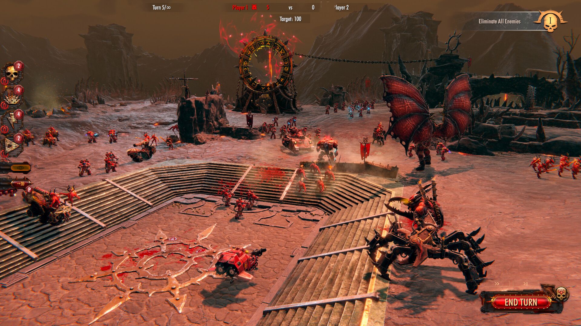 Illustration de l'article sur TEST: Warhammer 40,000 Battlesector Daemons of Khorne