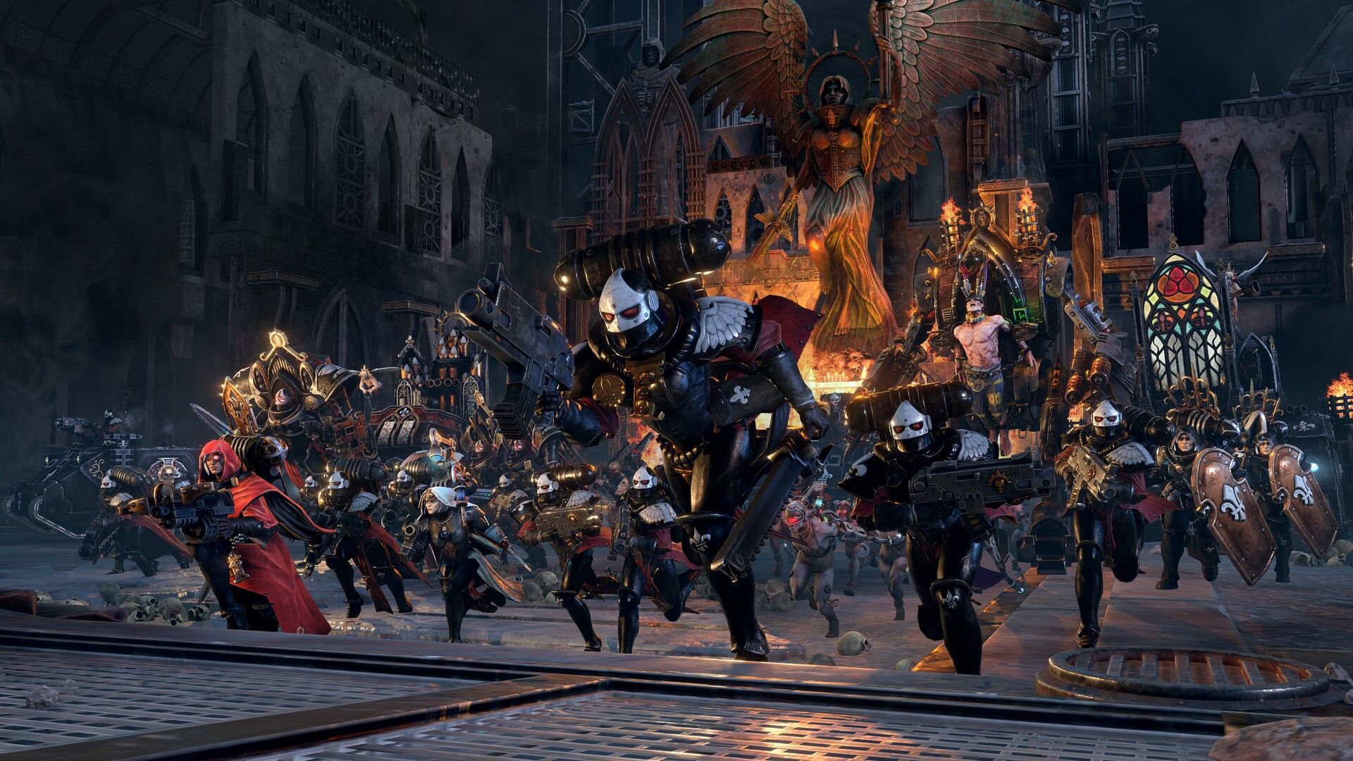 Illustration de l'article sur TEST: Warhammer 40,000Battlesector - Sisters of Battle