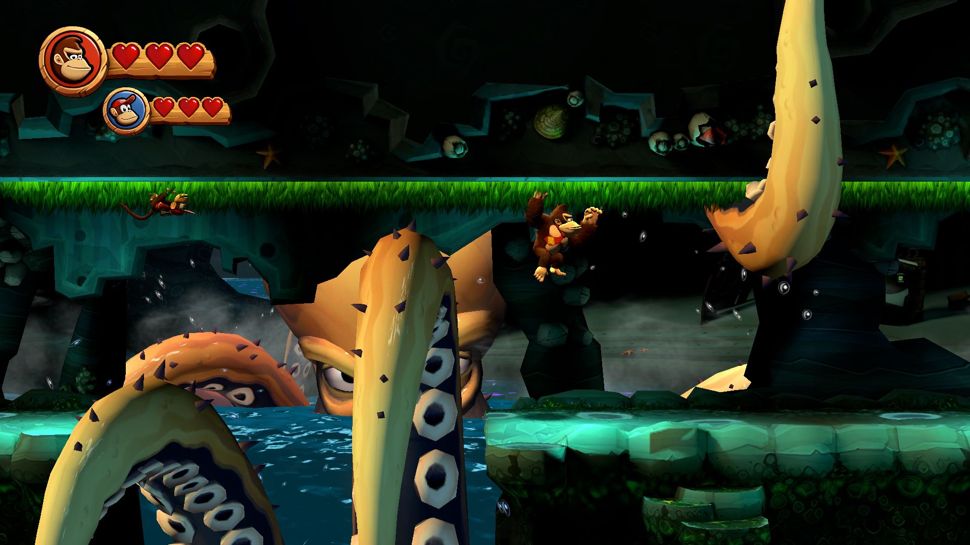 Illustration de l'article sur TEST : Donkey Kong CountryReturns HD