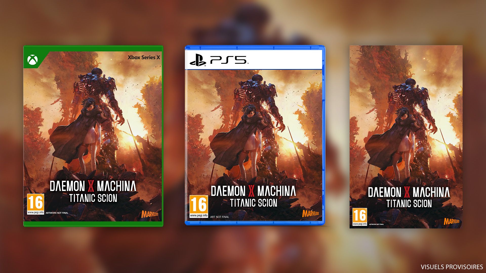Illustration de l'article sur Daemon X Machina : Titanic Scionpr�pare une nouvelle guerre