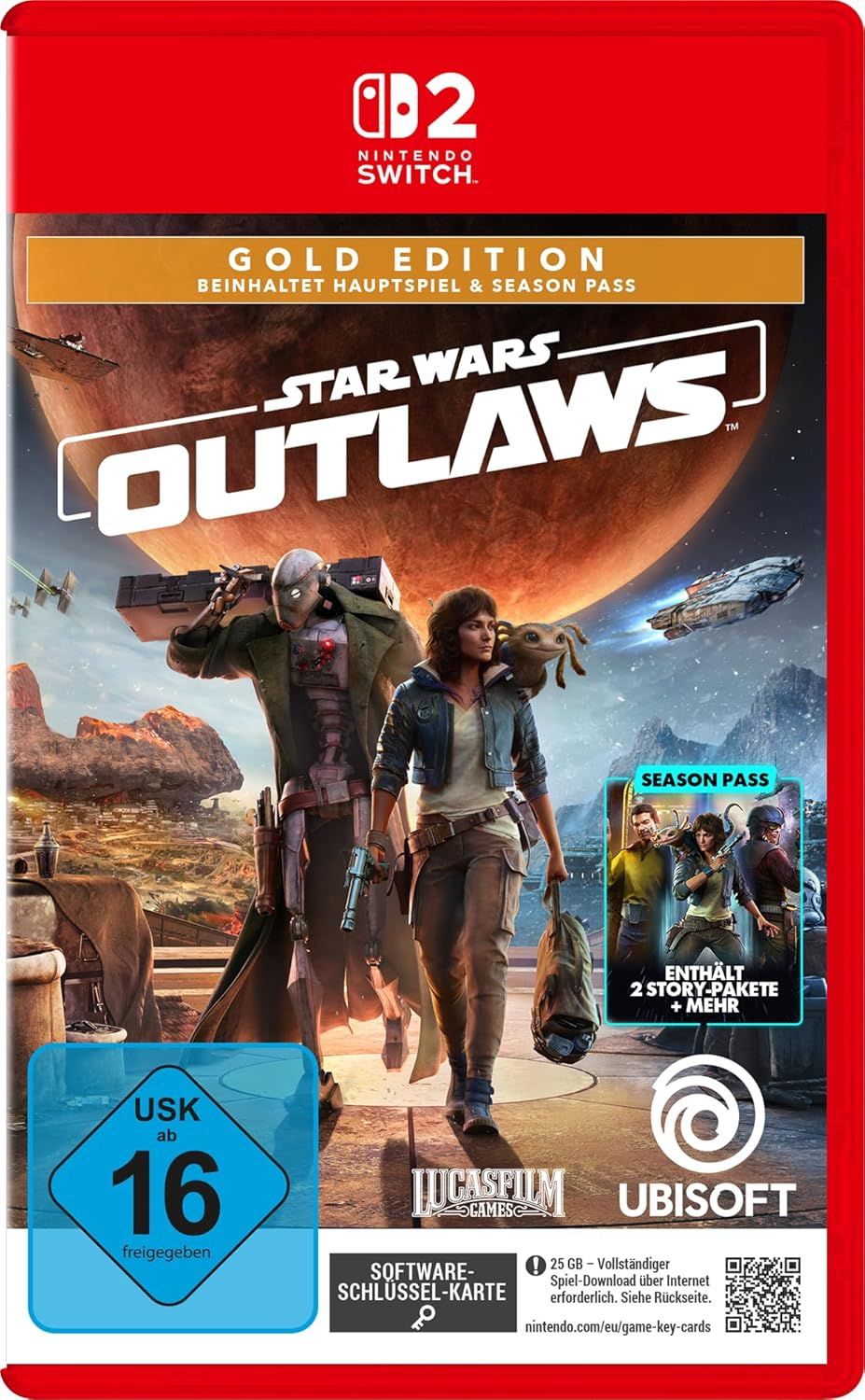 Retrouvez notre TEST :  Star Wars Outlaws - Nintendo Switch 2