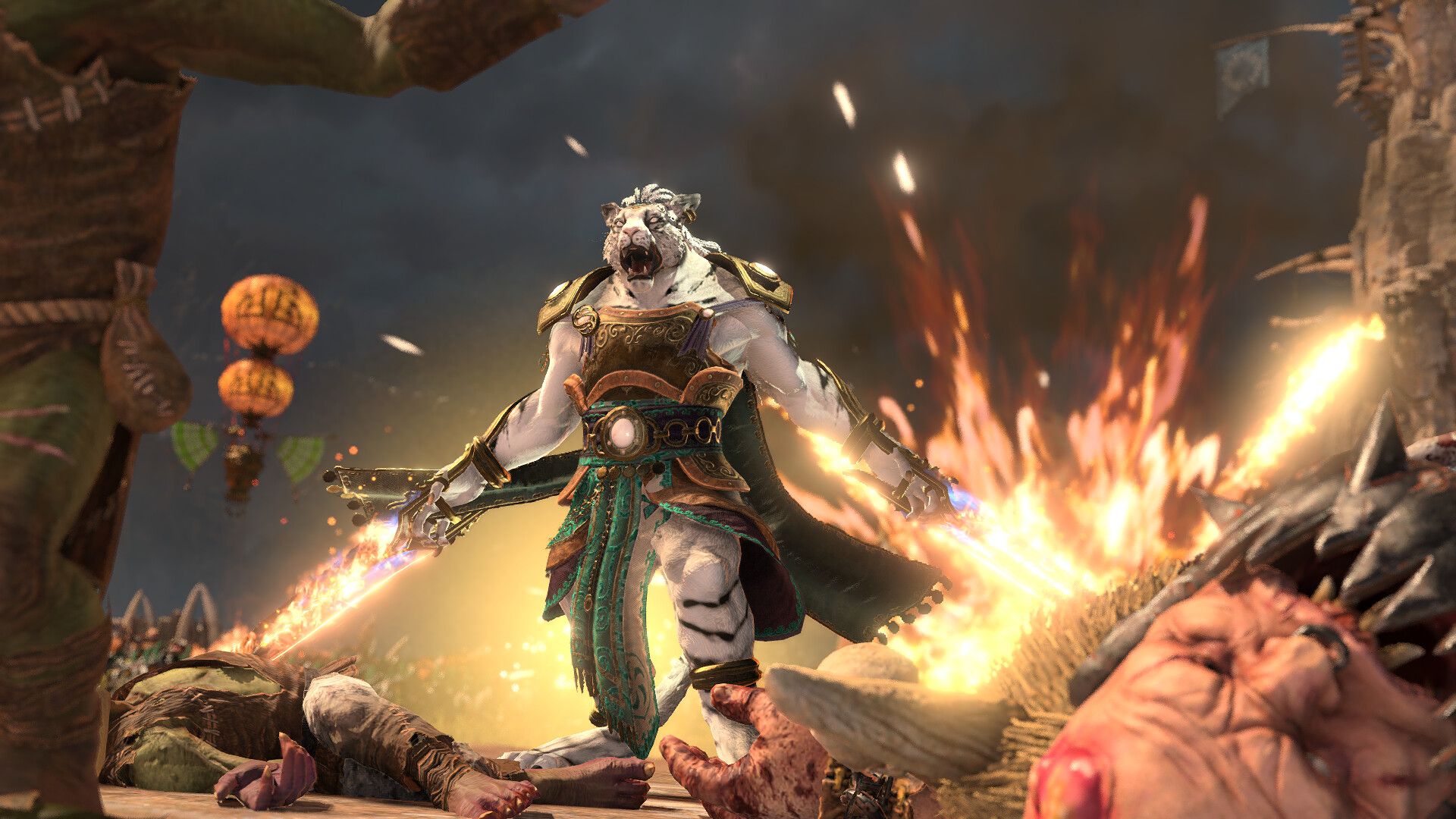 Illustration de l'article sur TEST : Total War: Warhammer IIIBhashiva & The Tiger Warriors