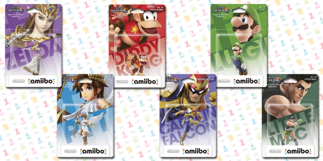 Illustration de l'article sur 6 nouveaux amiibo 