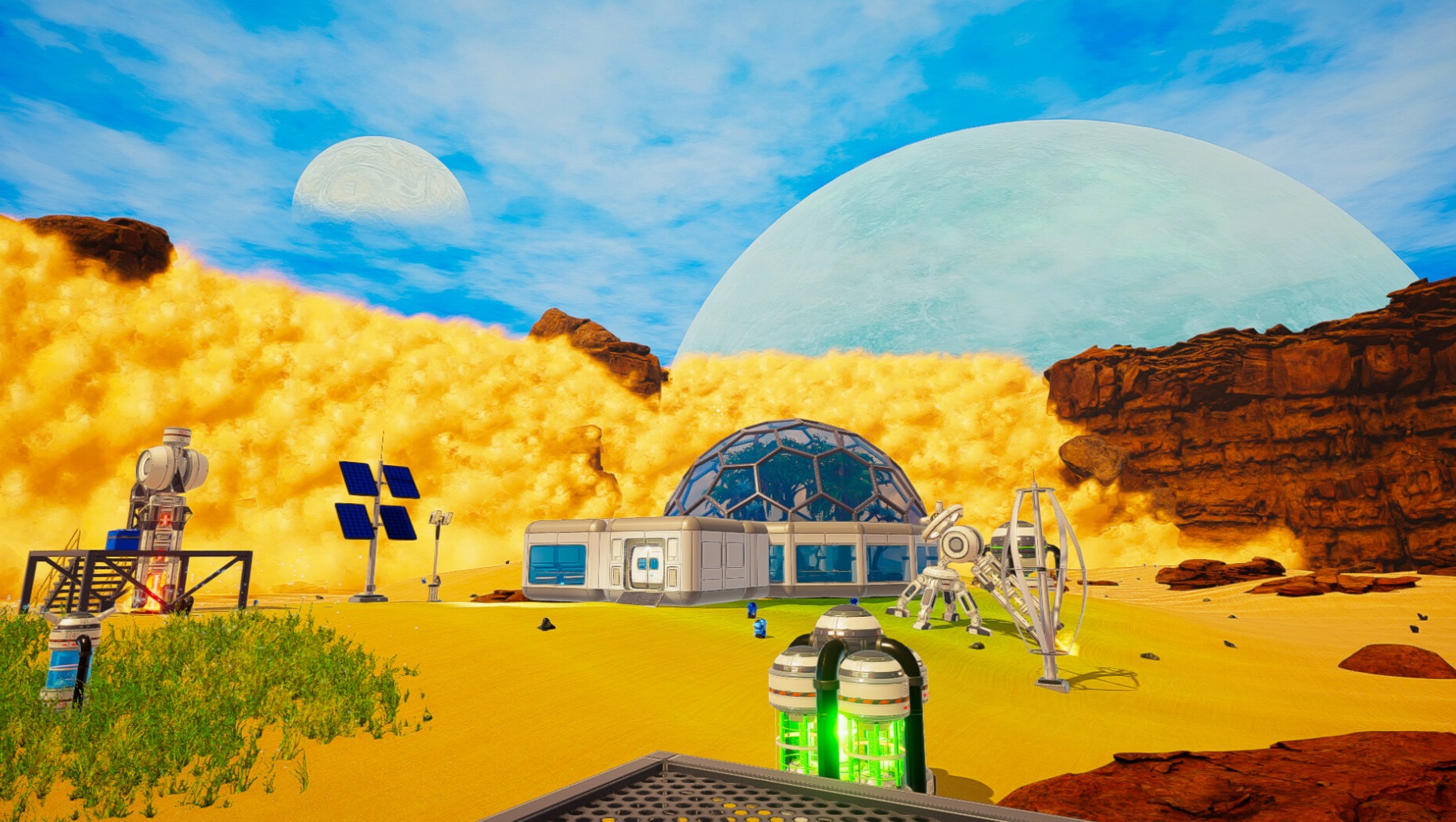 Illustration de l'article sur The Planet Crafter est disponible sur PC