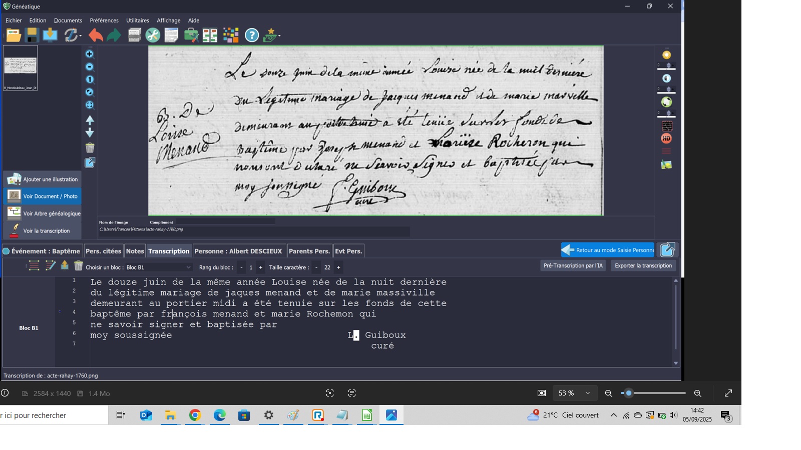 Illustration de l'article sur TEST : Généatique 2026