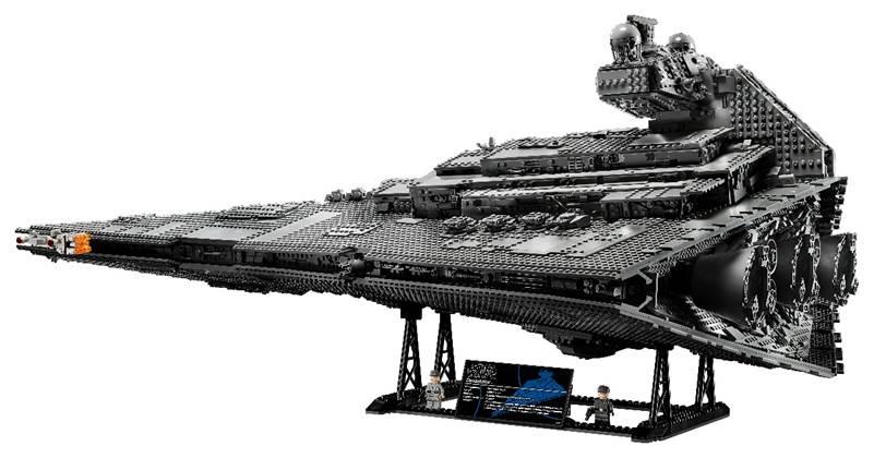 Illustration de l'article sur 4784 briques pour l’ImperialStar Destroyer de LEGO