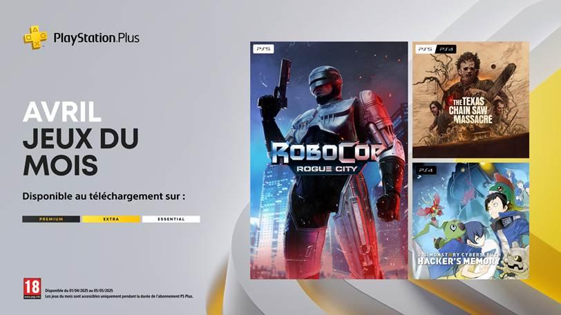Illustration de l'article sur [PlayStation Plus]Les jeux du mois d�avril 2025