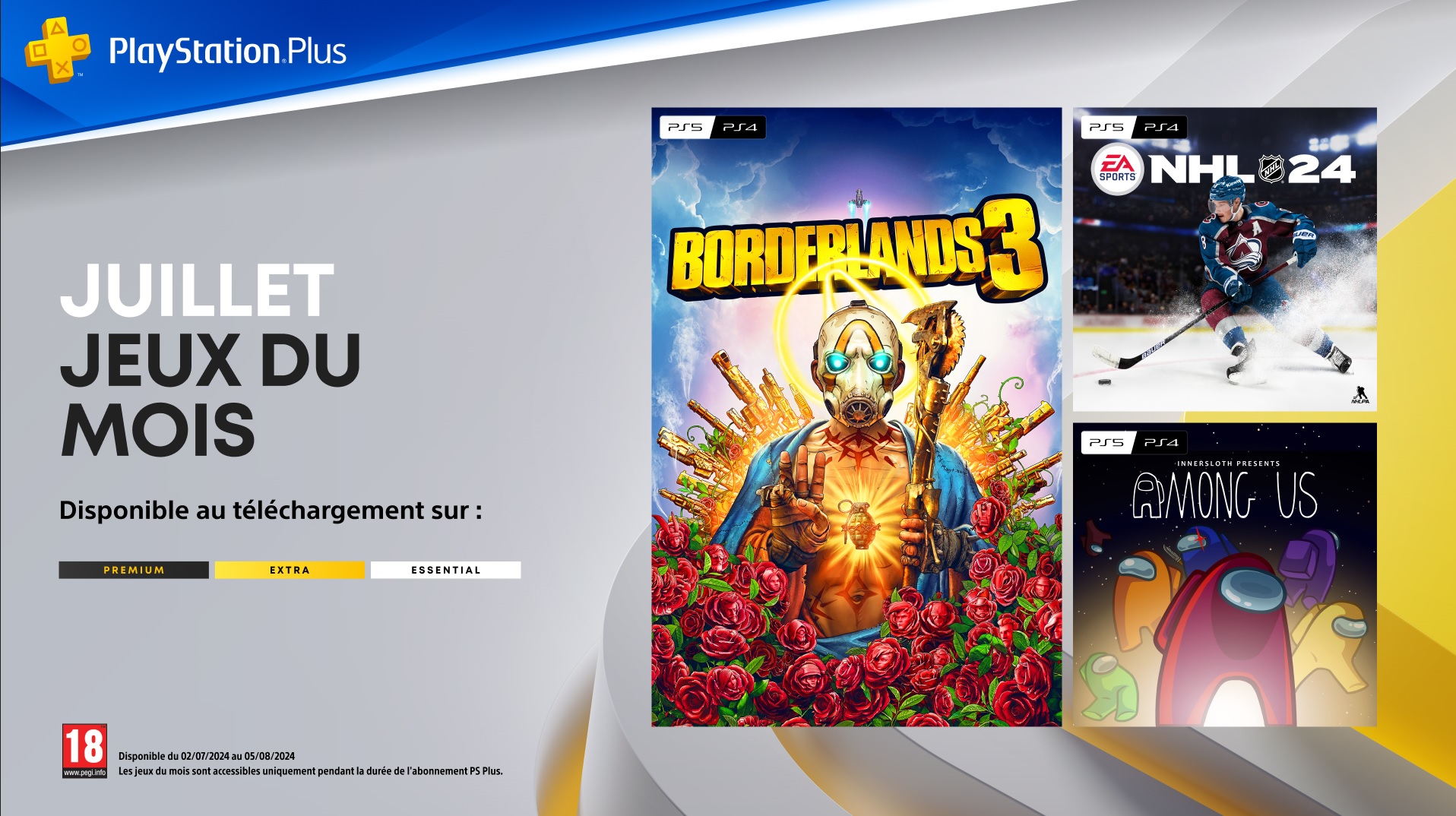 Illustration de l'article sur [PlayStation Plus]  Sony dvoile lesjeux du mois de juillet 2024