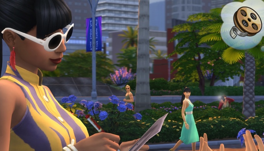 Illustration de l'article sur Acc�dez � la c�l�brit� dans Les Sims 4 Heure de gloire