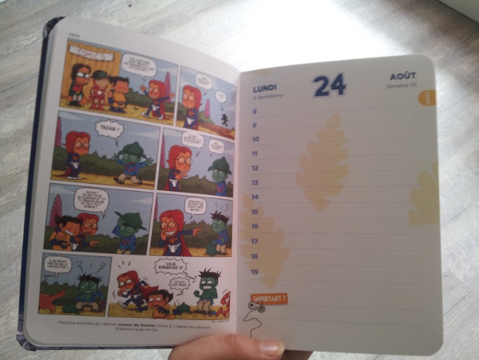 Illustration de l'article sur Agendas scolaires Gamers