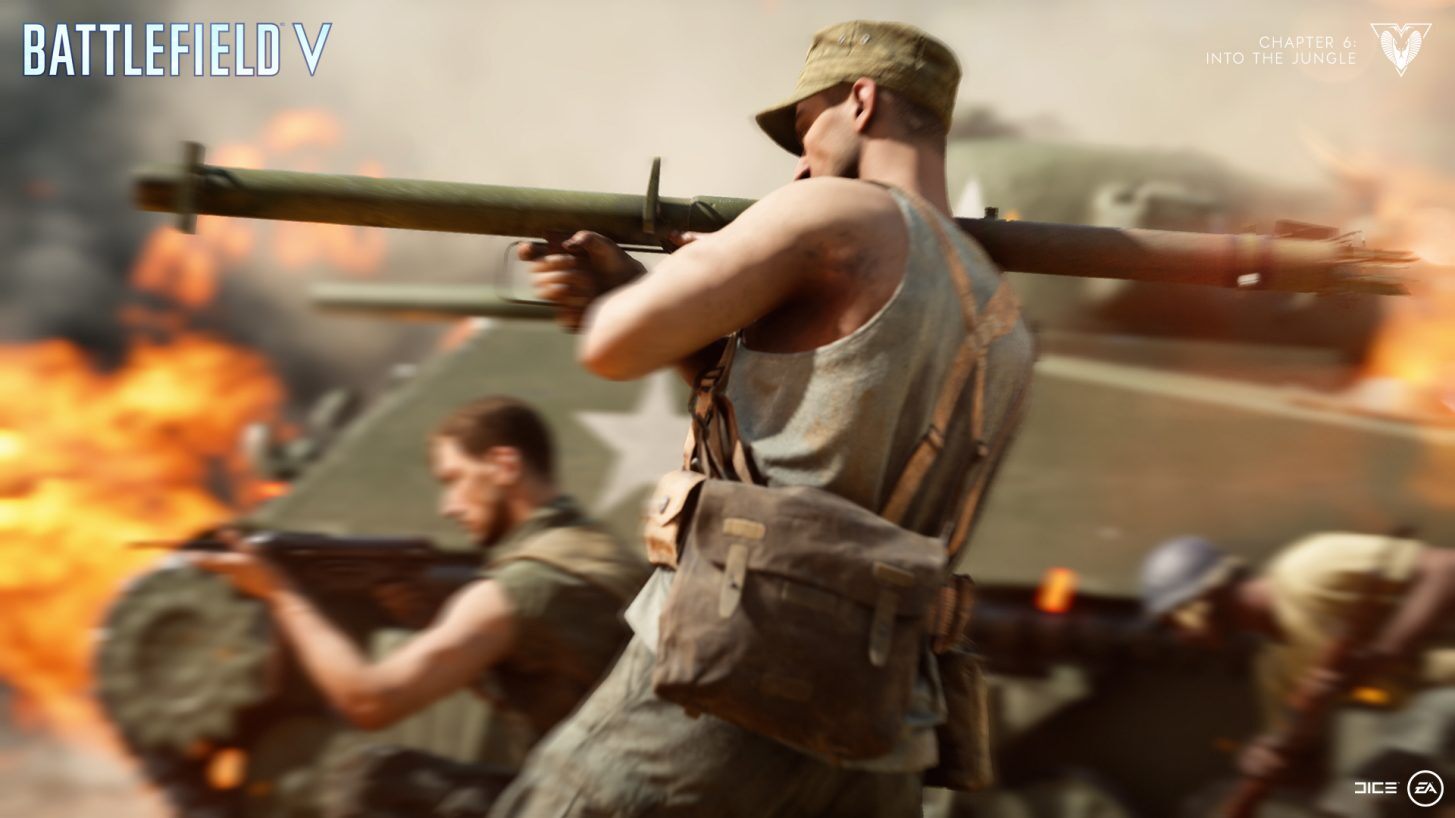 Illustration de l'article sur Battlefield V Chapitre 6 :Dans la Jungle sort le 6 février