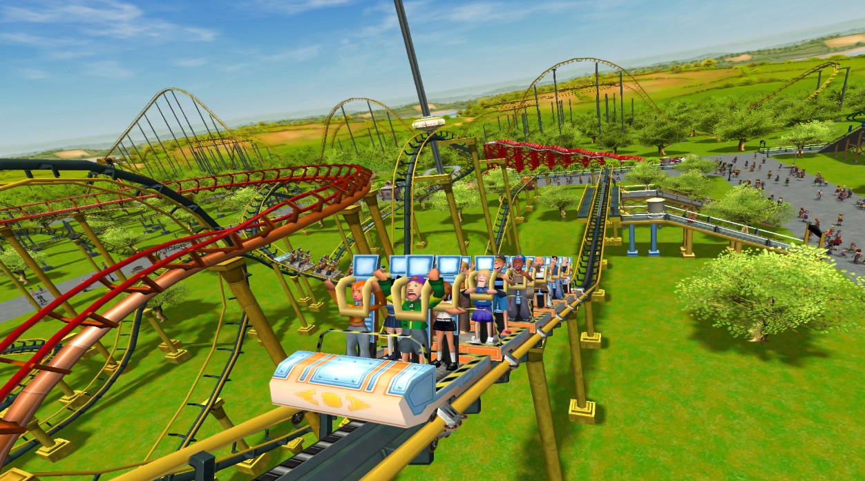 Illustration de l'article sur RollerCoaster Tycoon :Complete Edition est disponible