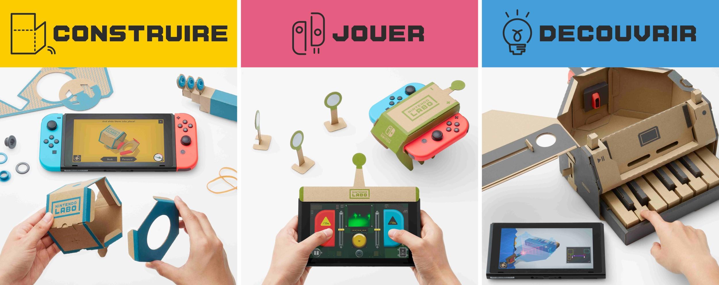 Illustration de l'article sur Atelier Toy-Con de Nintendo Labo