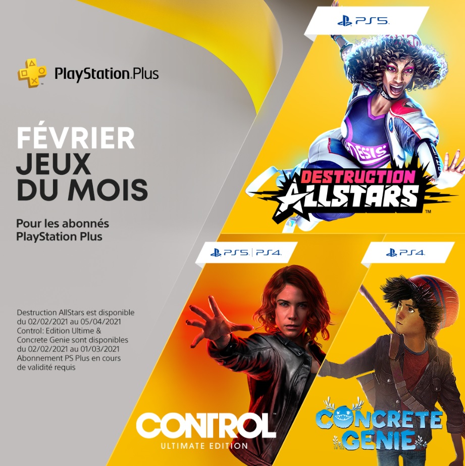 Illustration de l'article sur Les jeux PlayStation Plusde février 2021